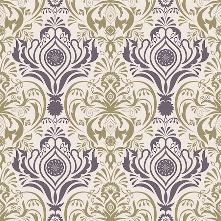 Seamless background with classical ornamental pattern. Stock Photo - Budget Royalty-Free & Subscription, Code: 400-06384772