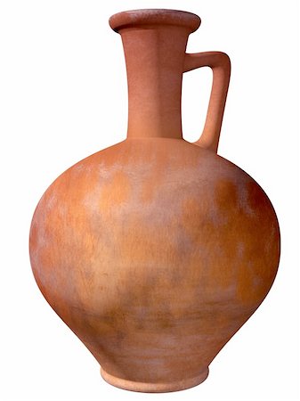 Isolated illustration of an ancient Roman wine jug Stock Photo - Budget Royalty-Free & Subscription, Code: 400-06385506