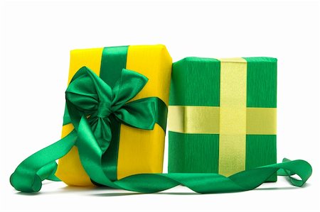 Close-up of bright gift boxes Stock Photo - Budget Royalty-Free & Subscription, Code: 400-06387610