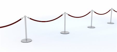 3d render of a red carpet and velvet rope Stock Photo - Budget Royalty-Free & Subscription, Code: 400-06388149