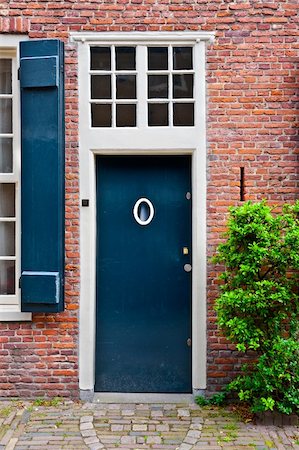 door keyhole history - Blue Lacquered Door in the Dutch City Stock Photo - Budget Royalty-Free & Subscription, Code: 400-06388674