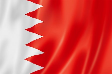 Bahrain flag, three dimensional render, satin texture Foto de stock - Super Valor sin royalties y Suscripción, Código: 400-06388769