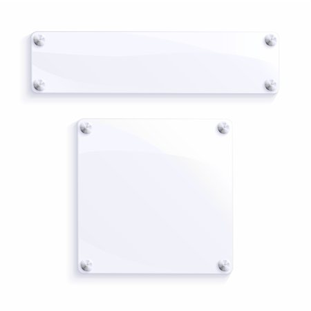 screen surface - Illustration of advertising signs or notices. Blank for your own message. Stock Photo - Budget Royalty-Free & Subscription, Code: 400-06388854