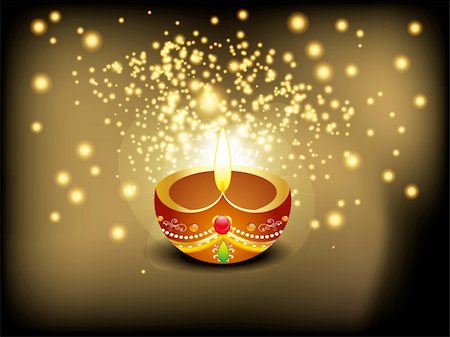 simsearch:400-05371902,k - abstract diwali background with sparkle vector illustration Stock Photo - Budget Royalty-Free & Subscription, Code: 400-06389416