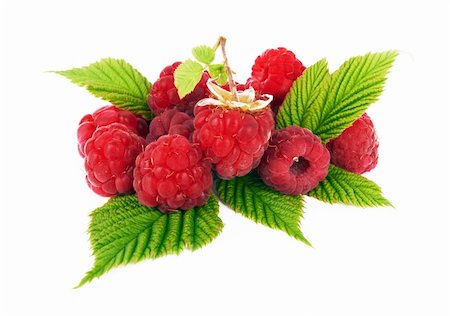 pioneer111 (artist) - Sweet raspberry on white Fotografie stock - Microstock e Abbonamento, Codice: 400-06383957