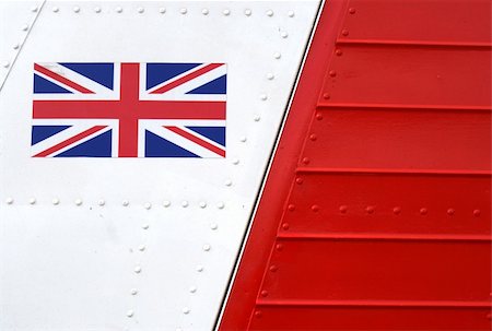 Airplane Union Jack emblem Stock Photo - Budget Royalty-Free & Subscription, Code: 400-06395128