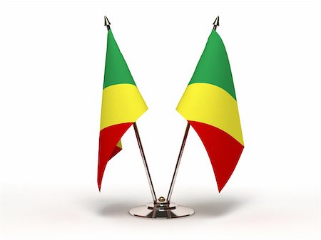 simsearch:400-07294142,k - Miniature Flag of Congo (Isolated with clipping path) Stock Photo - Budget Royalty-Free & Subscription, Code: 400-06395633