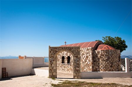 Greek chapel at Kos Stock Photo - Budget Royalty-Free & Subscription, Code: 400-06395691