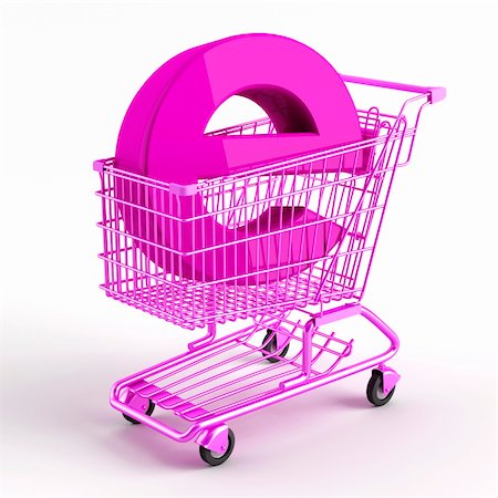saracin (artist) - shopping carts  - the symbol of e-commerce Foto de stock - Super Valor sin royalties y Suscripción, Código: 400-06395828