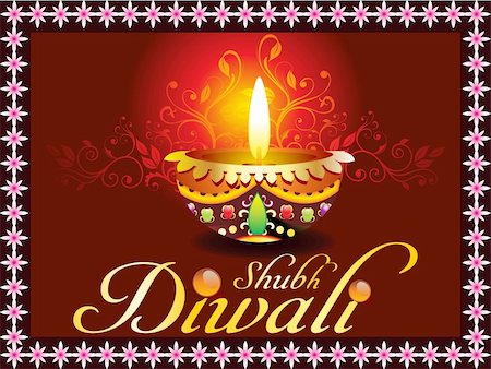 simsearch:400-05371902,k - abstract dark diwali card design vector illustration Stock Photo - Budget Royalty-Free & Subscription, Code: 400-06396136
