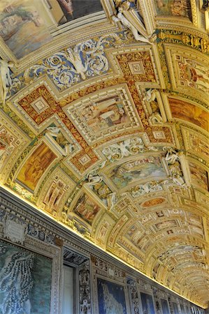 pape (religion) - Galerie du Musée du Vatican à Rome, Italie Photographie de stock - Aubaine LD & Abonnement, Code: 400-06396372