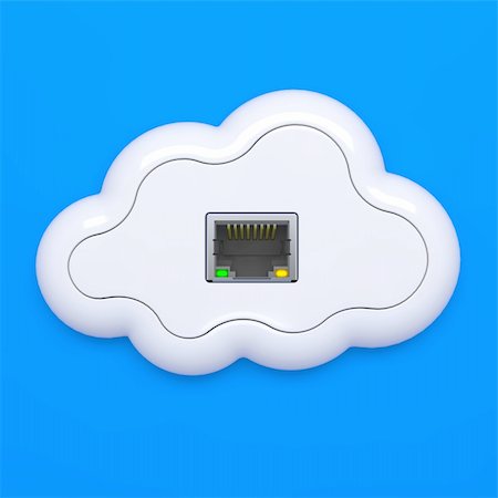 simsearch:400-05914602,k - Cloud-Computing-Konzept. Die Zukunft - alles von Socket Stockbilder - Microstock & Abonnement, Bildnummer: 400-06397091