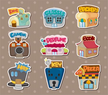 shop stickers Stock Photo - Budget Royalty-Free & Subscription, Code: 400-06408395