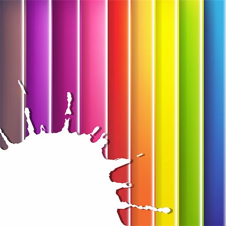 Color Background With White Blob, Vector Illustration Stock Photo - Budget Royalty-Free & Subscription, Code: 400-06408603