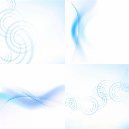 simsearch:400-06408999,k - 4 Pastell blau Hintergrund mit Blur, Vektor-Illustration Stockbilder - Microstock & Abonnement, Bildnummer: 400-06408999