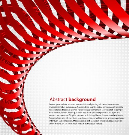 Abstract spiral red background. Vector illustration eps10 Stock Photo - Budget Royalty-Free & Subscription, Code: 400-06409833