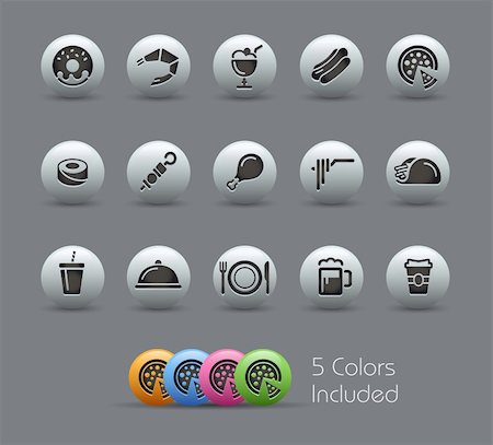 donut icon'' - The .eps file includes 5 color versions in different layers Stock Photo - Budget Royalty-Free & Subscription, Code: 400-06414297