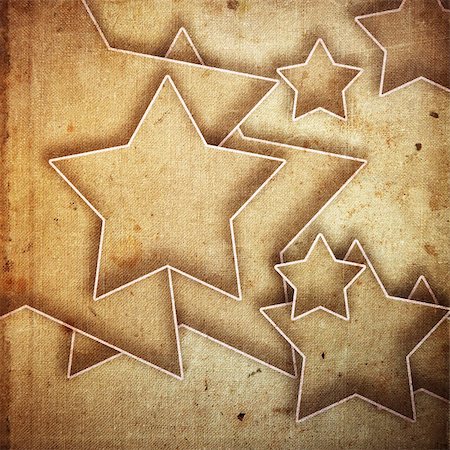 star background banners - grunge retro paper texture, abstract stars background Stock Photo - Budget Royalty-Free & Subscription, Code: 400-06415221