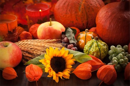 simsearch:400-05674539,k - Still life for Thanksgiving Stock Photo - Budget Royalty-Free & Subscription, Code: 400-06416332