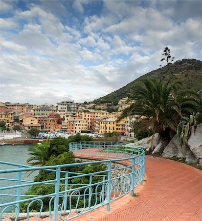 promenade in Nervi Stock Photo - Budget Royalty-Free & Subscription, Code: 400-06416787