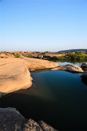 simsearch:400-06417037,k - étang de Sampanbok, dans le fleuve Mékong, Ubon Ratchathani. Grand canyon en Thaïlande Photographie de stock - Aubaine LD & Abonnement, Code: 400-06417055