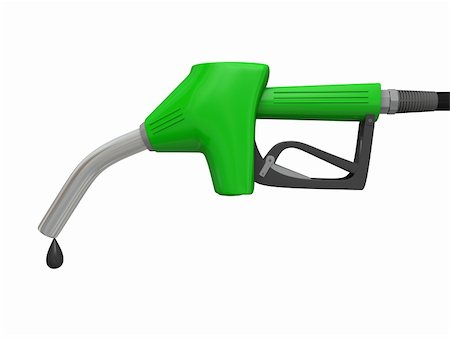 simsearch:400-07301125,k - Abbildung von grüner Treibstoff-Pumpe-Düse mit Öl drop isolierten auf weißen Hintergrund Stockbilder - Microstock & Abonnement, Bildnummer: 400-06417504
