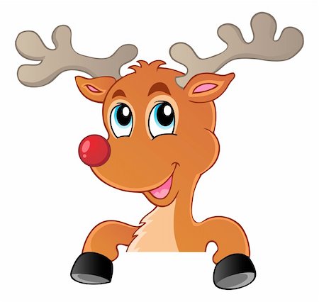 simsearch:400-08710477,k - Reindeer theme image 3 - vector illustration. Stock Photo - Budget Royalty-Free & Subscription, Code: 400-06419931