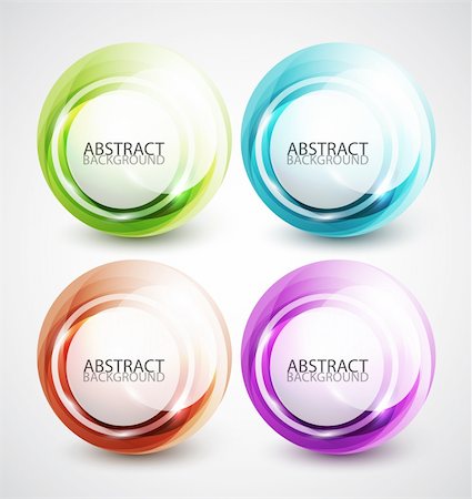 simsearch:400-06413971,k - Abstract swirl circle colorful design Stock Photo - Budget Royalty-Free & Subscription, Code: 400-06411414