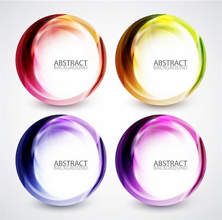 simsearch:400-06413971,k - Abstract swirl circle colorful design Stock Photo - Budget Royalty-Free & Subscription, Code: 400-06411422