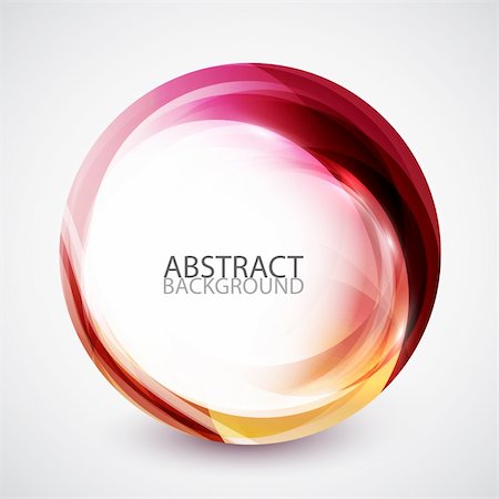 simsearch:400-06413971,k - Colorful flowing energy abstract swirl circle Stock Photo - Budget Royalty-Free & Subscription, Code: 400-06411477