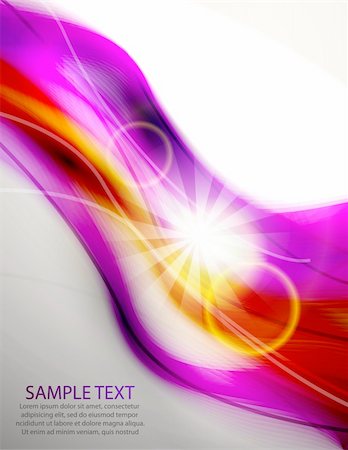 simsearch:400-06413971,k - Vector smooth blurred wave abstract background Stock Photo - Budget Royalty-Free & Subscription, Code: 400-06411676