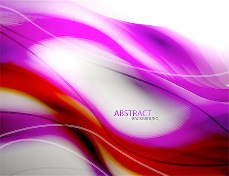 simsearch:400-06413971,k - Burred abstract purple orange wave Stock Photo - Budget Royalty-Free & Subscription, Code: 400-06411823