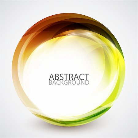 simsearch:400-06413971,k - Colorful flowing energy abstract swirl circle Stock Photo - Budget Royalty-Free & Subscription, Code: 400-06411858
