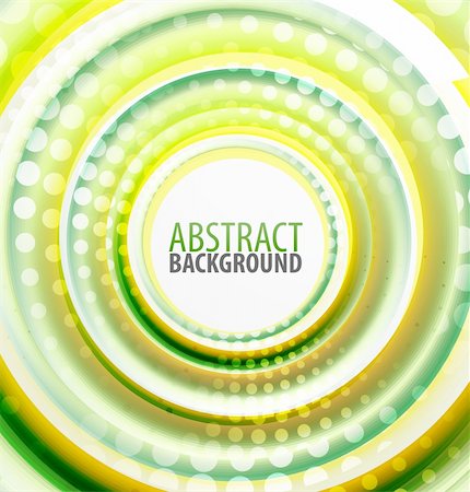 energy swirl - Green vector swirl abstract background Stock Photo - Budget Royalty-Free & Subscription, Code: 400-06412418