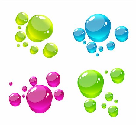 simsearch:400-04617126,k - Natural water drops green design Fotografie stock - Microstock e Abbonamento, Codice: 400-06412631