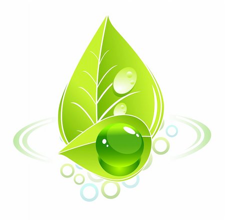 simsearch:400-06412455,k - Abstract green nature eco concept Stock Photo - Budget Royalty-Free & Subscription, Code: 400-06412665