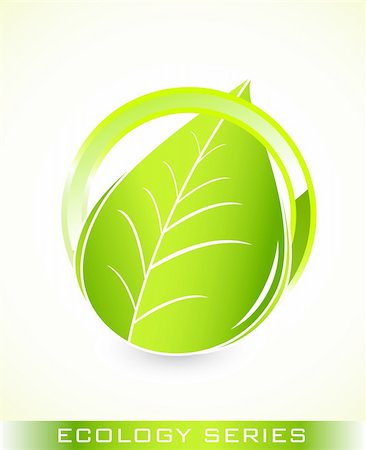 Abstract green nature eco concept Stock Photo - Budget Royalty-Free & Subscription, Code: 400-06412712