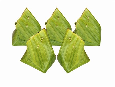 wrapped in banana leaves Stock Photo - Budget Royalty-Free & Subscription, Code: 400-06413397