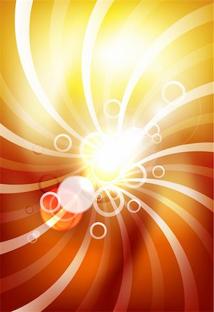 simsearch:400-06411697,k - Orange vector abstract shiny background Fotografie stock - Microstock e Abbonamento, Codice: 400-06413867