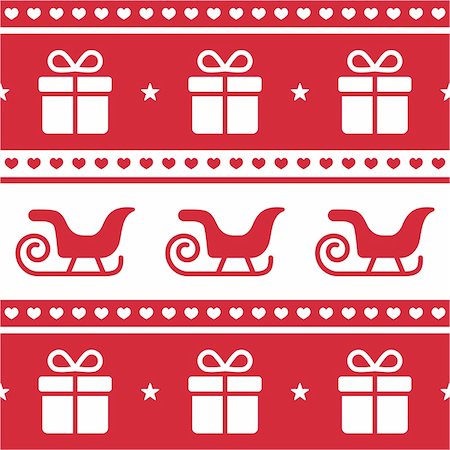 simsearch:400-07759786,k - Red xmas background - nordic style Foto de stock - Super Valor sin royalties y Suscripción, Código: 400-06425467