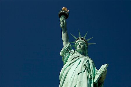 La Statue de la liberté à New York City Photographie de stock - Aubaine LD & Abonnement, Code: 400-06421661