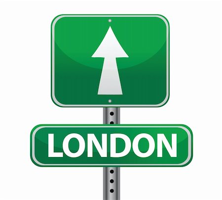 london sign illustration design over a white background design Stock Photo - Budget Royalty-Free & Subscription, Code: 400-06430358