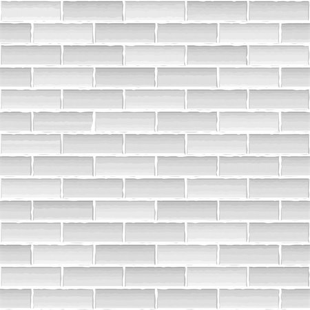 Old white brick wall, seamless background, vector eps10 illustration Stock Photo - Budget Royalty-Free & Subscription, Code: 400-06430963