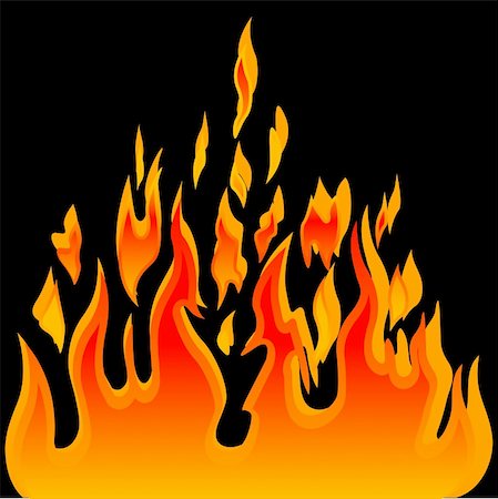 simsearch:400-05692200,k - Burn flame fire vector background Stock Photo - Budget Royalty-Free & Subscription, Code: 400-06456349
