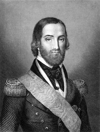 simsearch:400-06456570,k - Prince Francois, Prince of Joinville (1818-1900) on engraving from 1859. Third son of King of France Louis Philippe. Engraved by unknown artist and published in Meyers Konversations-Lexikon, Germany,1859. Stock Photo - Budget Royalty-Free & Subscription, Code: 400-06456534
