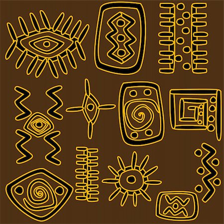 simsearch:400-07243881,k - African motifs background Stockbilder - Microstock & Abonnement, Bildnummer: 400-06457055