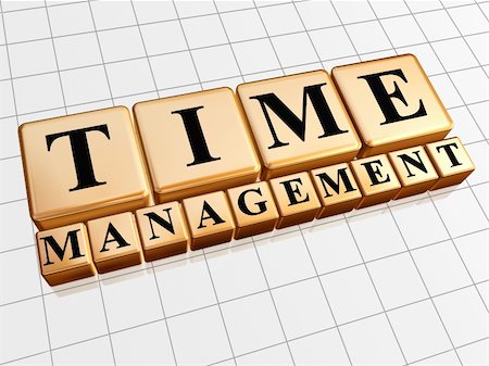 simsearch:400-09010206,k - text time management in 3d golden cubes with black letters, business concept Foto de stock - Super Valor sin royalties y Suscripción, Código: 400-06458302