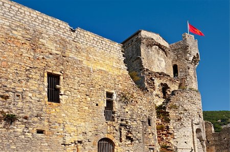 The Ruins of a Medieval Fortress in the French City of Cruas Stock Photo - Budget Royalty-Free & Subscription, Code: 400-06459541