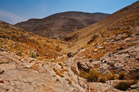 Harsh Mountainous Terrain in the West Bank, Israel Stock Photo - Budget Royalty-Free & Subscription, Code: 400-06459554