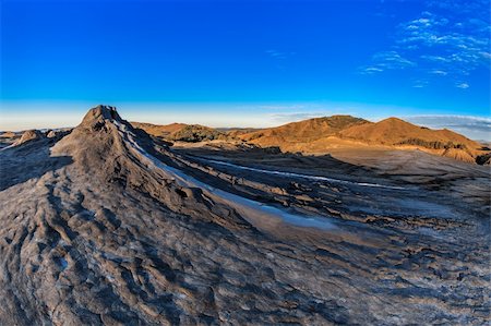 simsearch:400-06482097,k - strange landscape produced bu active mud volcanoes in Buzau, Romania Stock Photo - Budget Royalty-Free & Subscription, Code: 400-06459962